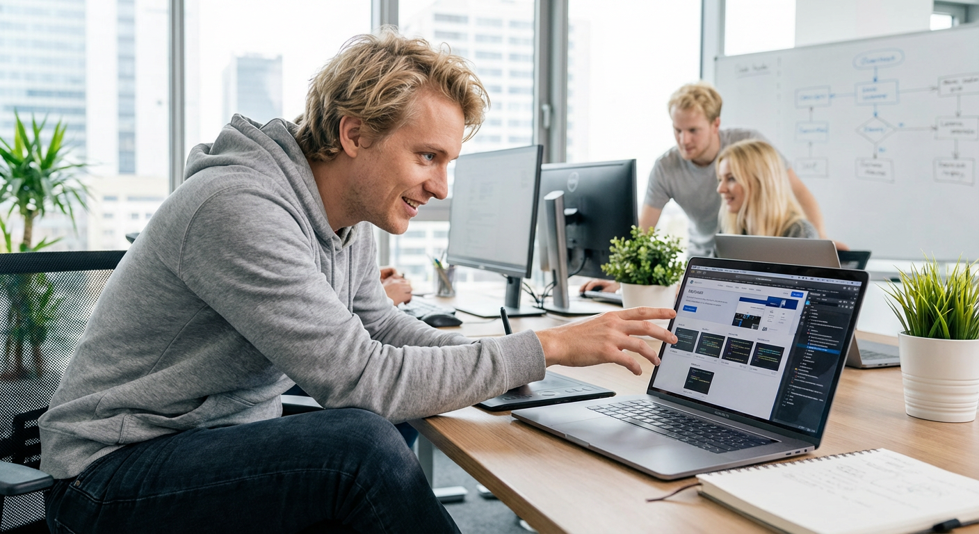 Lage webside: En komplett guide for nybegynnere i 2026