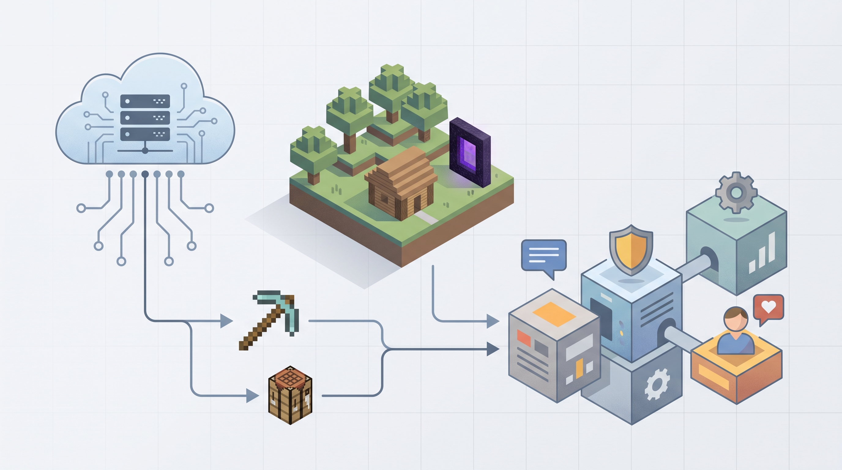 Illustrasjon til Minecraft Server Setup: How to Build a Survival SMP That Players Actually Stay On