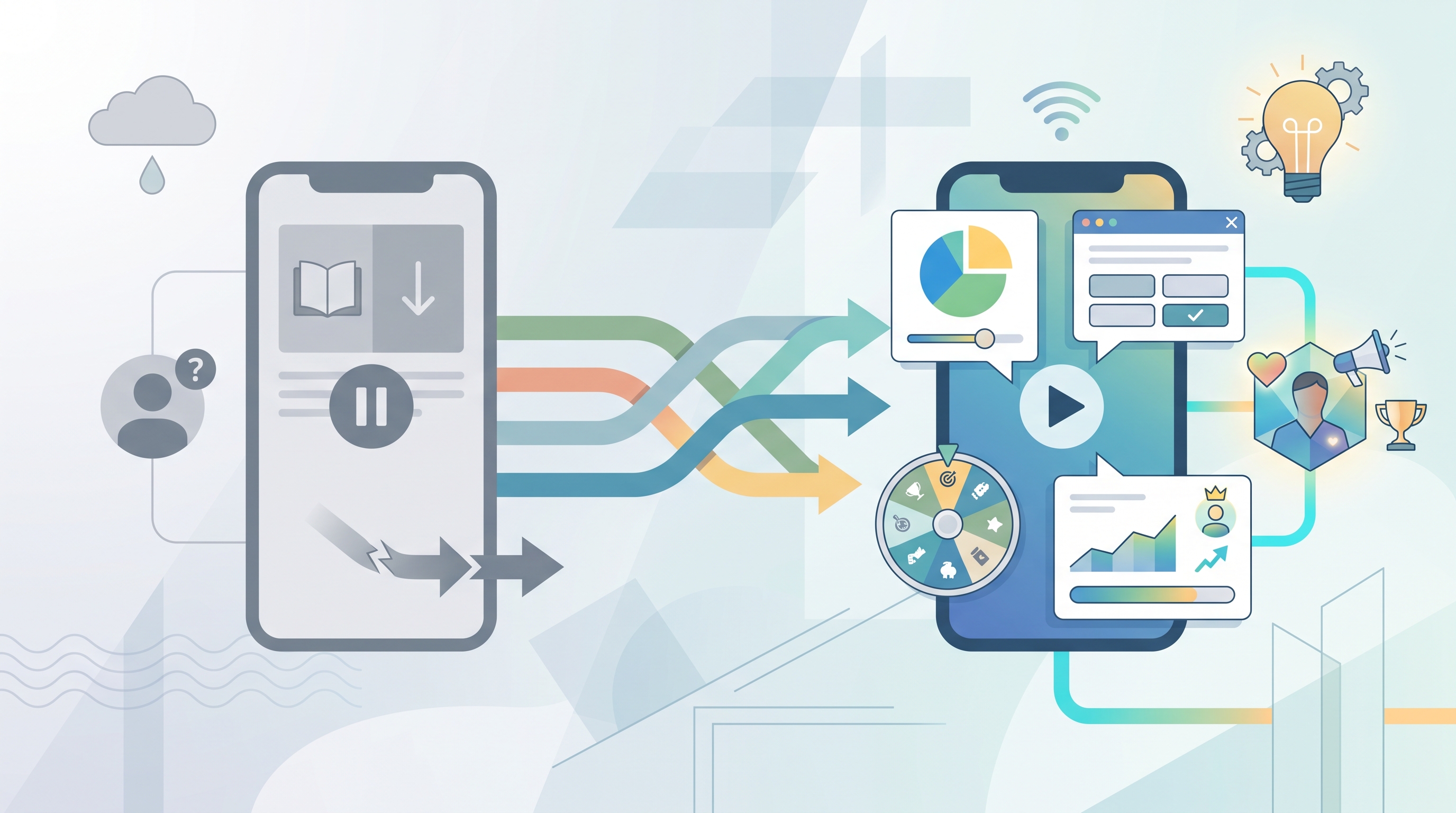 Illustrasjon til How Interactive Content Can Transform Your App's User Engagement